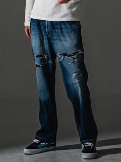 【予約品 5月24日(日) 18:00締切】WK PT / ワンタックワークパンツ / インディゴリメイク