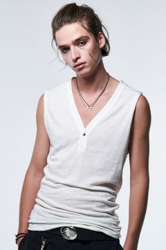 《予約品》 PythonJQDJersey HenryTankTop / ホワイト 【kiryuyrik】 2023年5月以降入荷予定