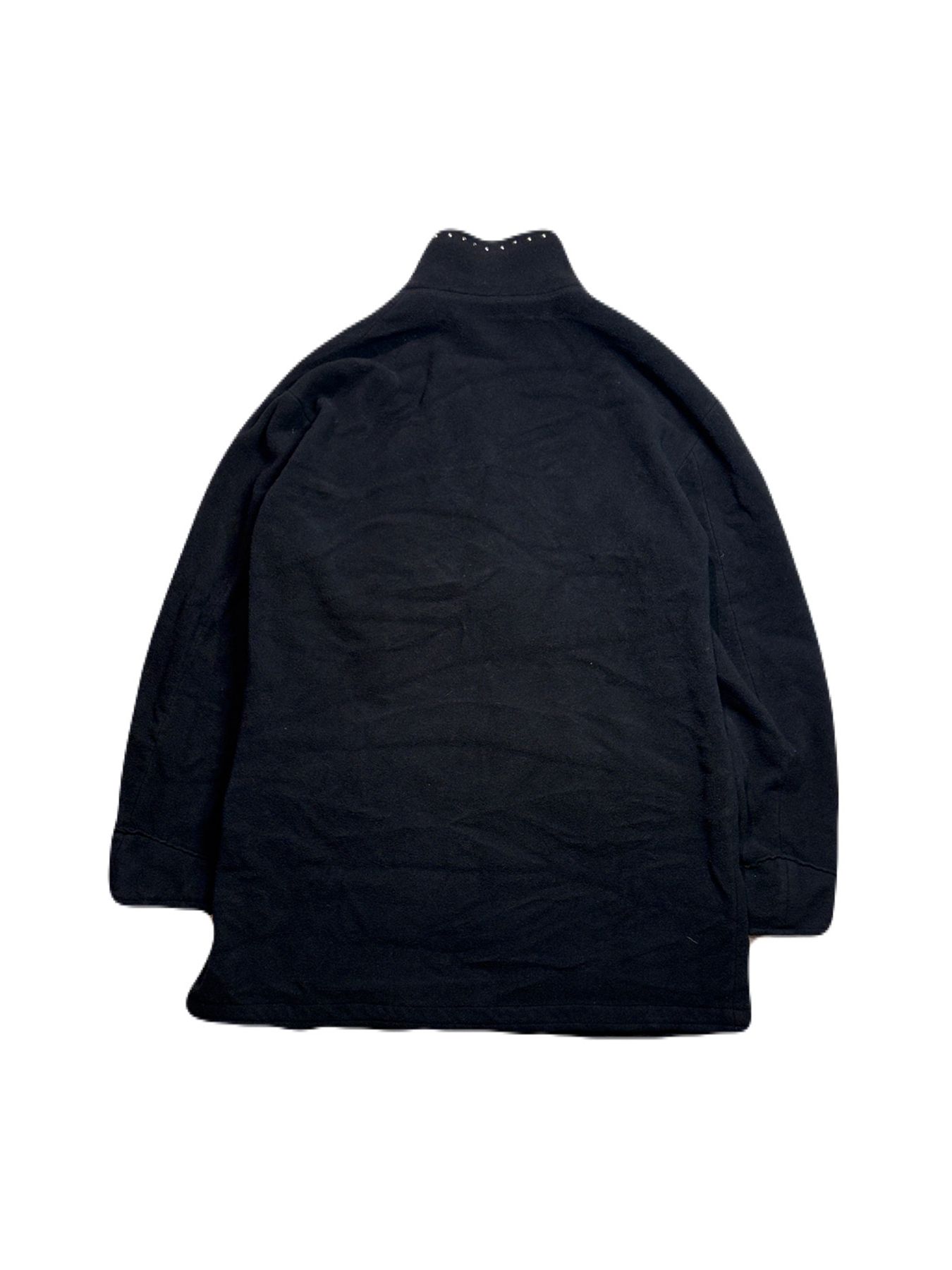 【予約品 3月9日(月) 18:00 締切】FLEECE STUDZ JKT / スタッズ フリース ショートコート / ブラック