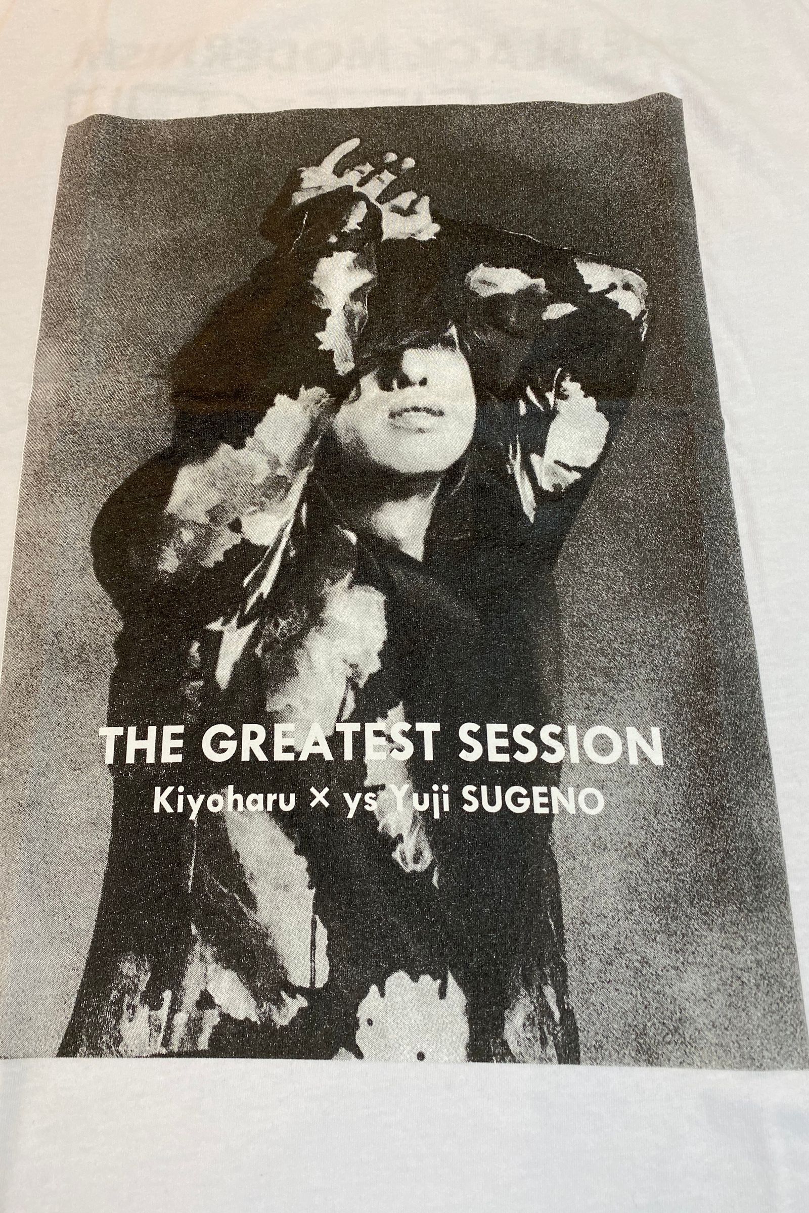 "清春" Special Session Print Hem Step Big Tee / WHITE 【FIFTY FIFTY ys Yuji SUGENO】