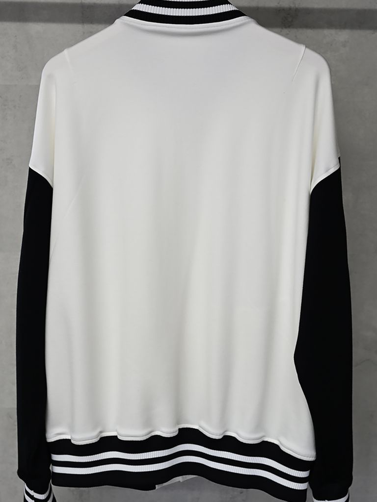 《予約品》 RC JERSEY OVER VARSITY JACKET / スタジャン / ホワイト