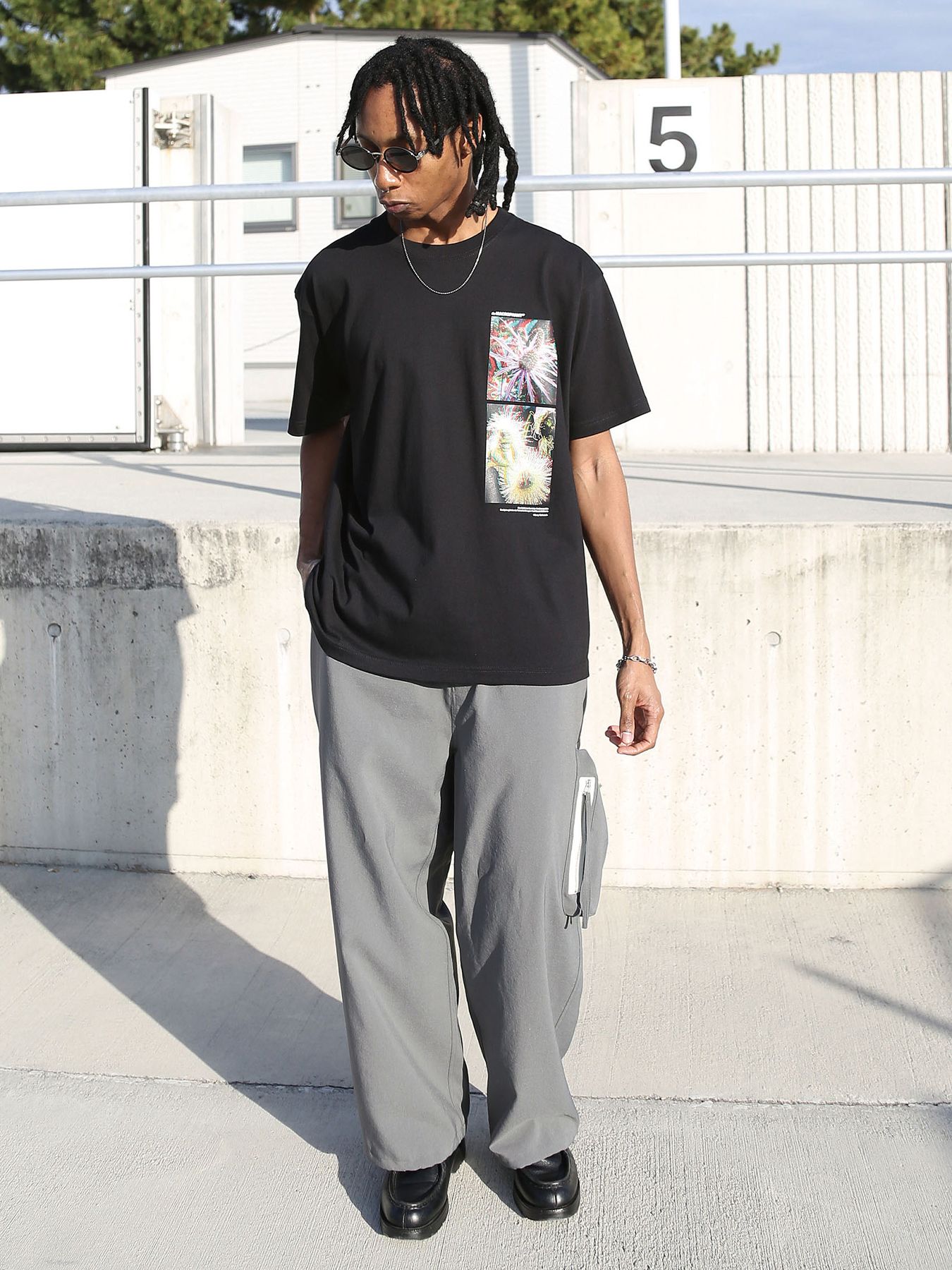 FUNCTION PANTS / グレー【QUOLT】