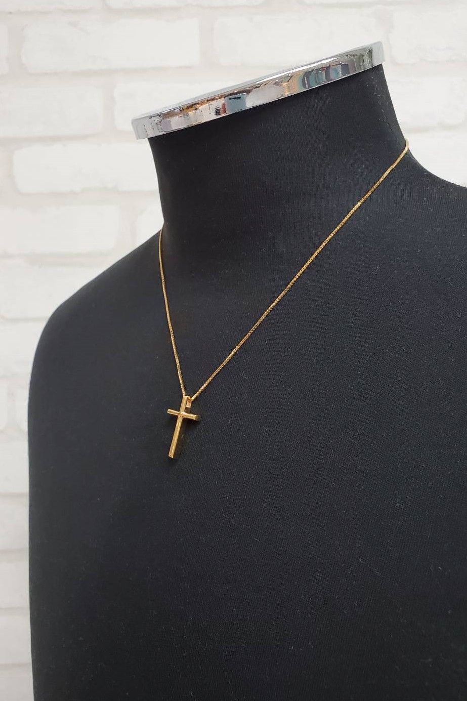 ARCHITECT CROSS PENDANT / SV925.GD