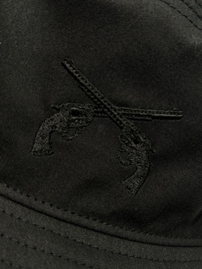 CROSSGUN EMB HAT / バケットハット / ブラック