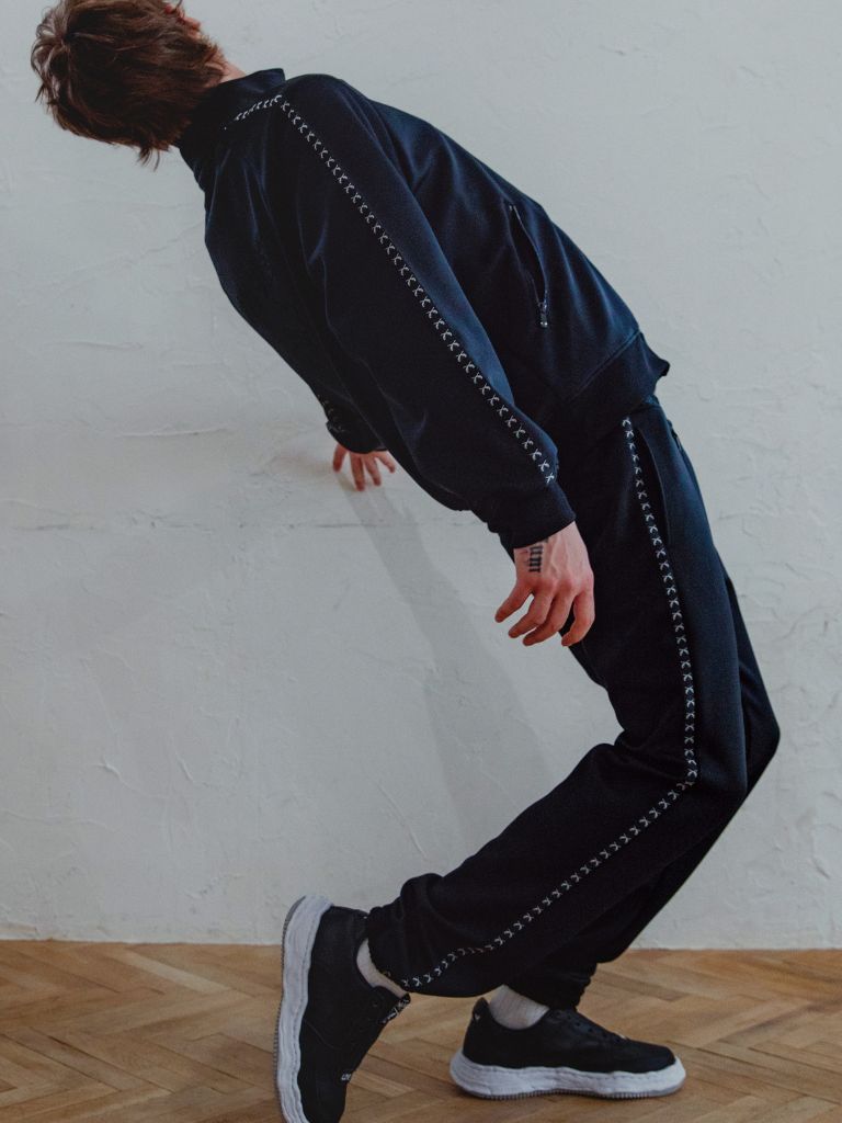 LINETAPEJERSEY JKT A / ブラック