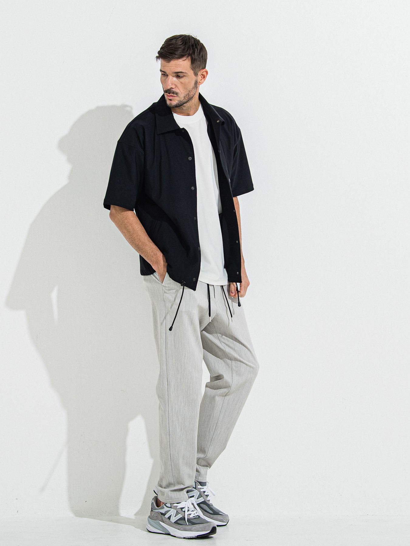【予約品 】DAVID NYLON CARGO PANTS / デヴィッドナイロンカーゴパンツ / グレー
