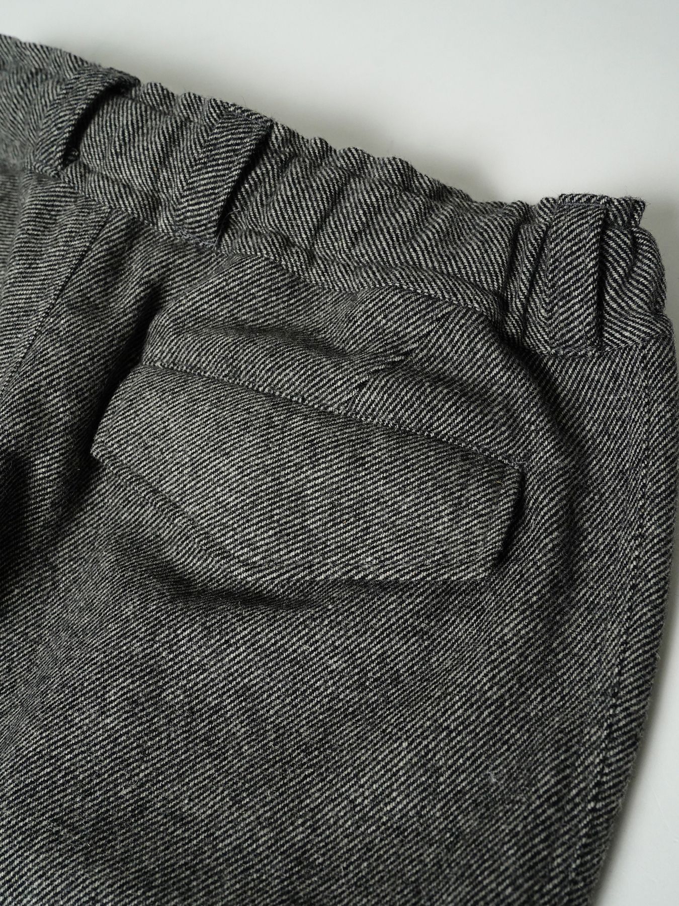 【予約品 7月5日(日) 締切】M47 WOOLTROUSERS / ウールカーゴパンツ / 杢グレー