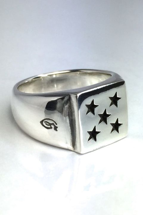 《受注生産》 FIVE STARS RING リング 【GOD SIZE】 注文から2～3週間後入荷予定