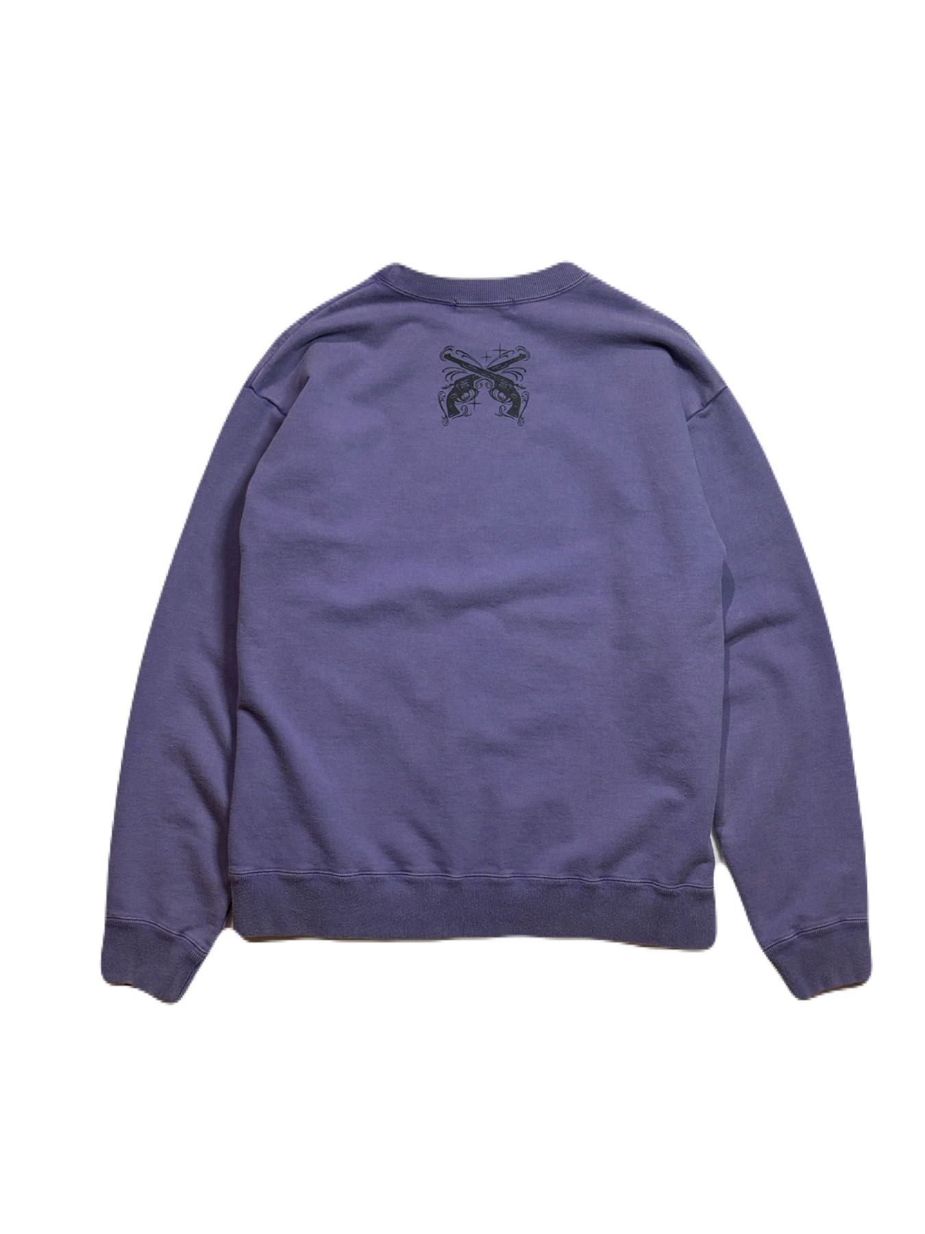 【予約品 3月9日(月) 18:00 締切】GARMENT DYED SWEAT / ガーメントダイ スウェット / パープル
