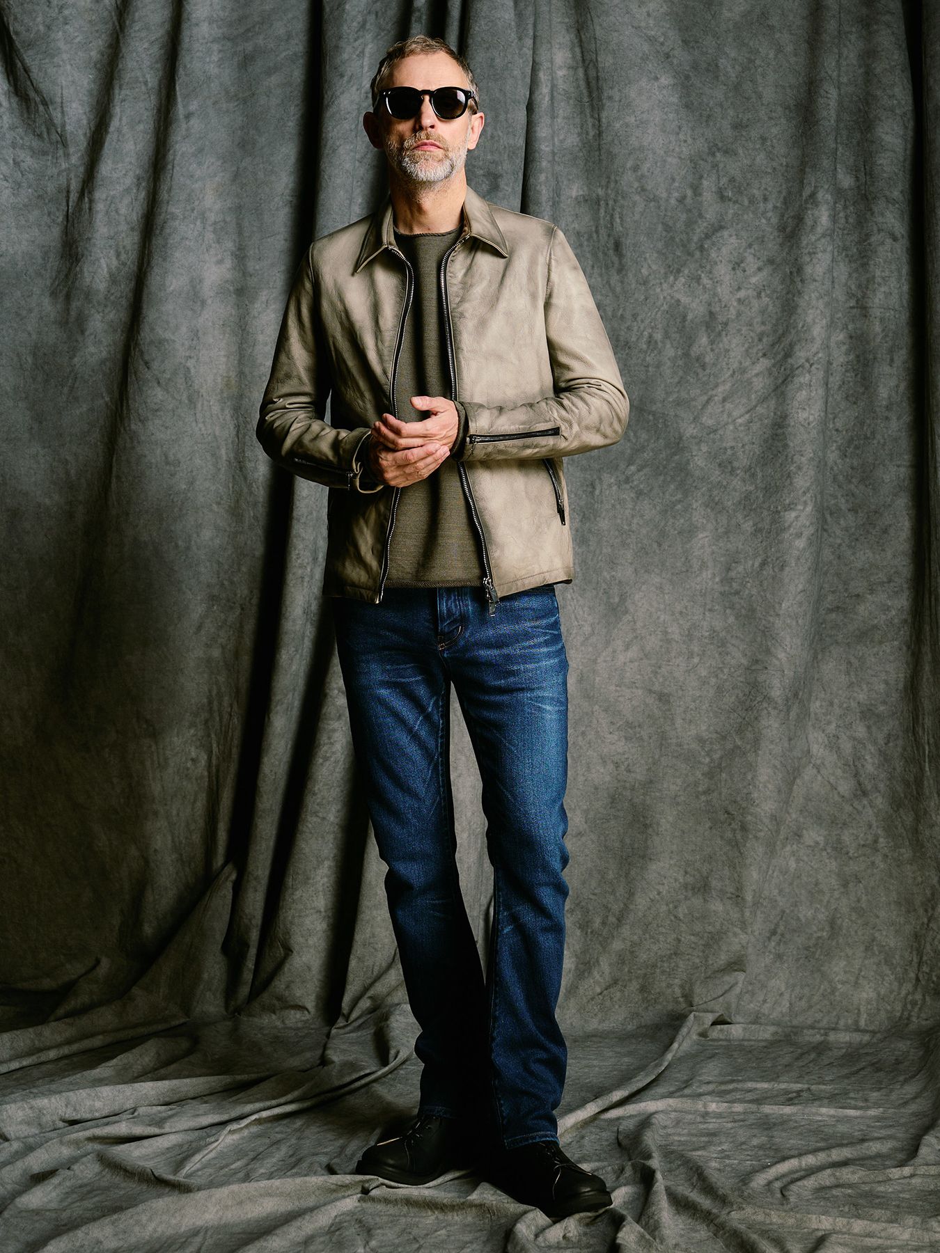 【予約品 4月19日(日) 18時締切】denim jersey 3D banana flare pants / デニムジャージー 3D バナナフレアパンツ / インディゴユーズド