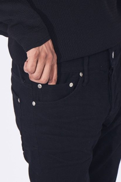 スーパーストレッチ フレア デニム / ブラック 【5351 POUR LES HOMMES】