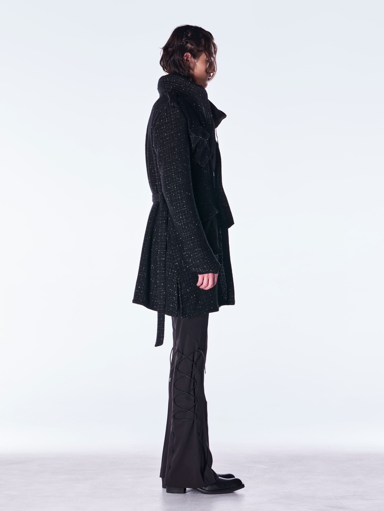 【予約品 6月29日(月) 締切】Tweed Long-M65 / ツイード ロングM65 / ブラック