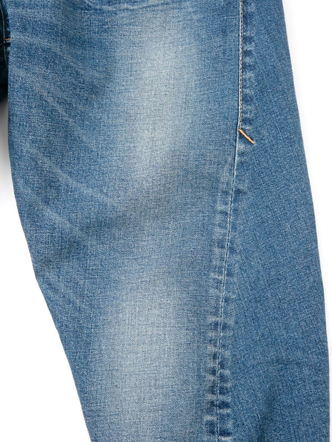 12.5ozオーガニックコットン ストレッチデニム 3D ワイドストレート ジーンズ / Wide Straight Jeans / RAD CLUB（ラッドクラブ） / インディゴ