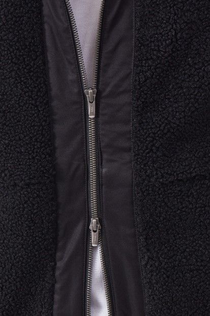 コンビネーションボアパーカー / ブラックLEON別注掲載品【5351 POUR LES HOMMES】