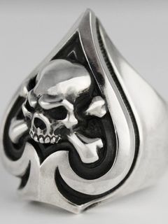 【受注生産品】 Ace of Spade Ring / スペードリング
