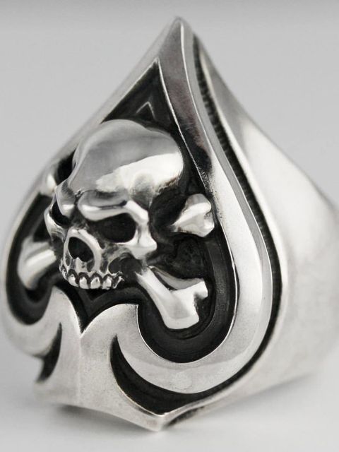 【受注生産品】 Ace of Spade Ring / スペードリング