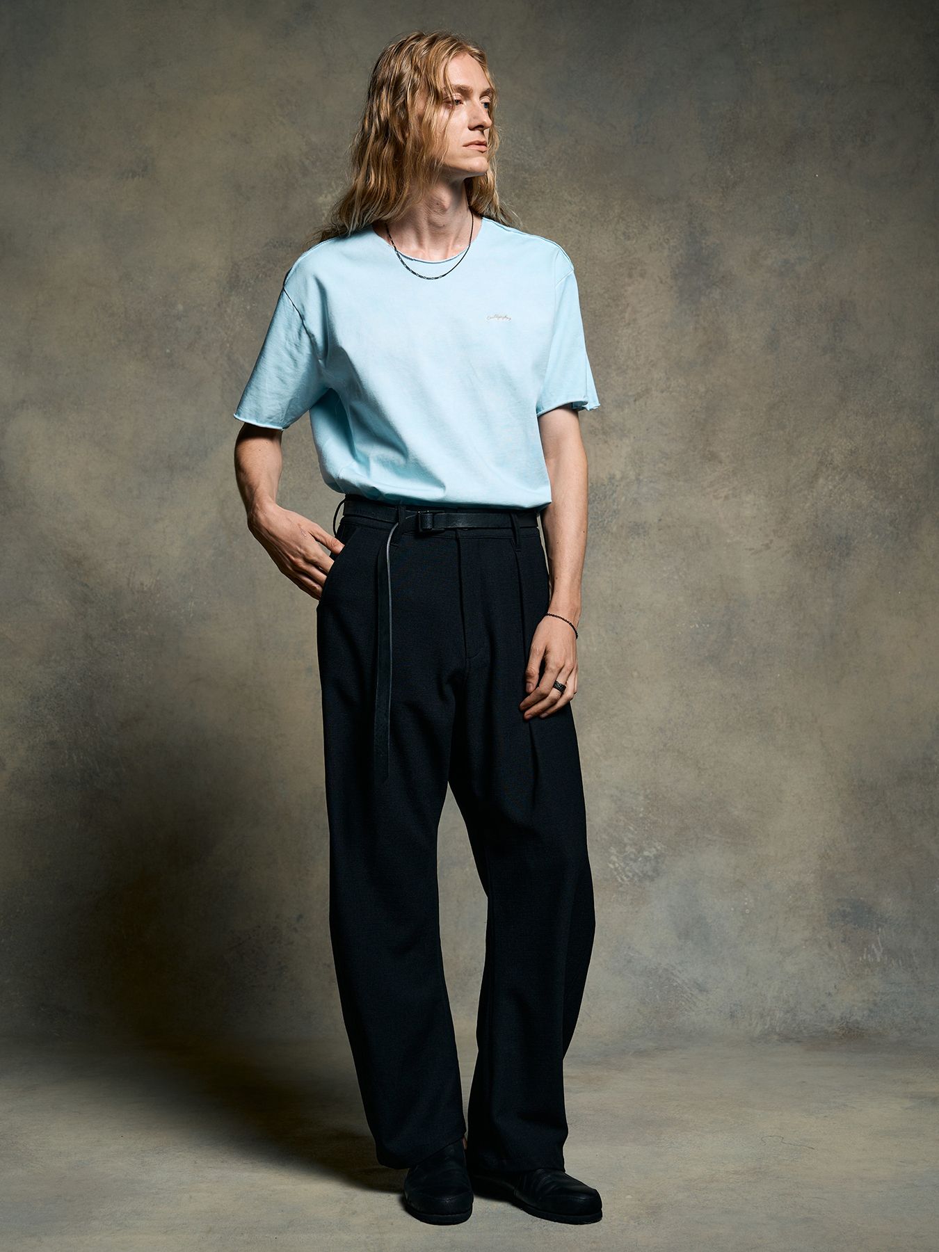 【予約品 9月23日(火) 締切】relax banana slacks / リラックス バナナスラックス / ブラック