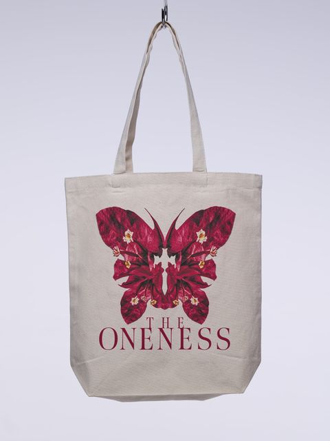 《予約品》 To-to Bag / トートバッグ / ナチュラル×ピンク【THE ONENESS】