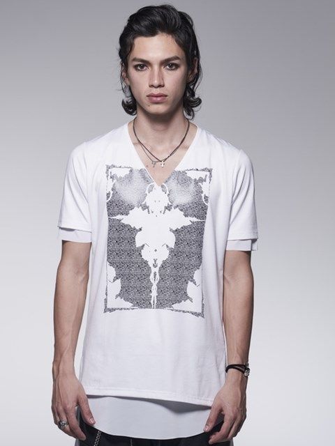 最終‼︎kiryuyrik LayeredLongSleeveV-T-Shirt kiryuyrik - 《予約品》 Layered T-Shirt / レイヤードTシャツ