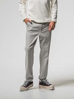 【予約品 】PAT WIDE EASY PANTS / パット ワイドイージーパンツ / グレー