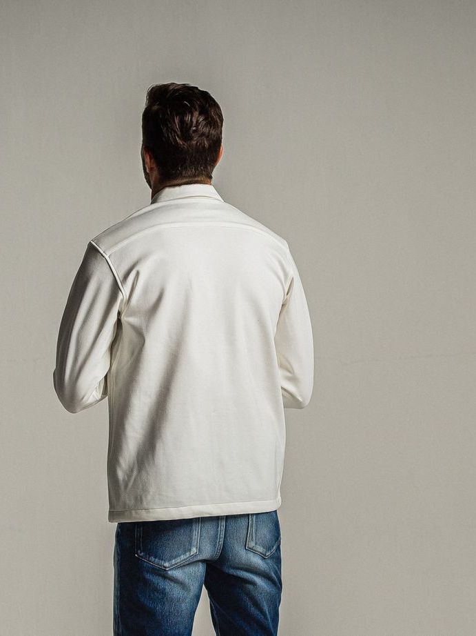 PULLOVER jersey shirt / ジャージブルシャツ / ホワイト
