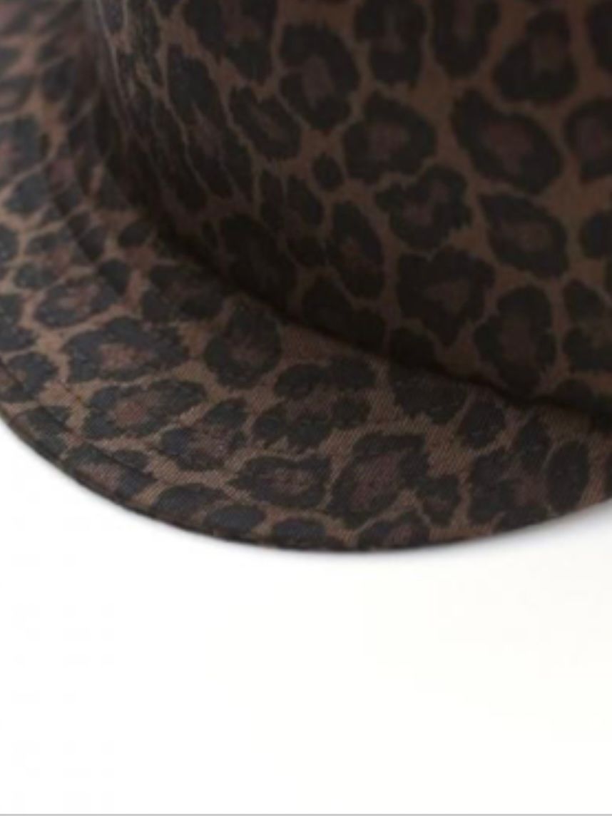 BRIDGE CAP TYPE1  LEOレオパードBROWN【Mighty Shine】