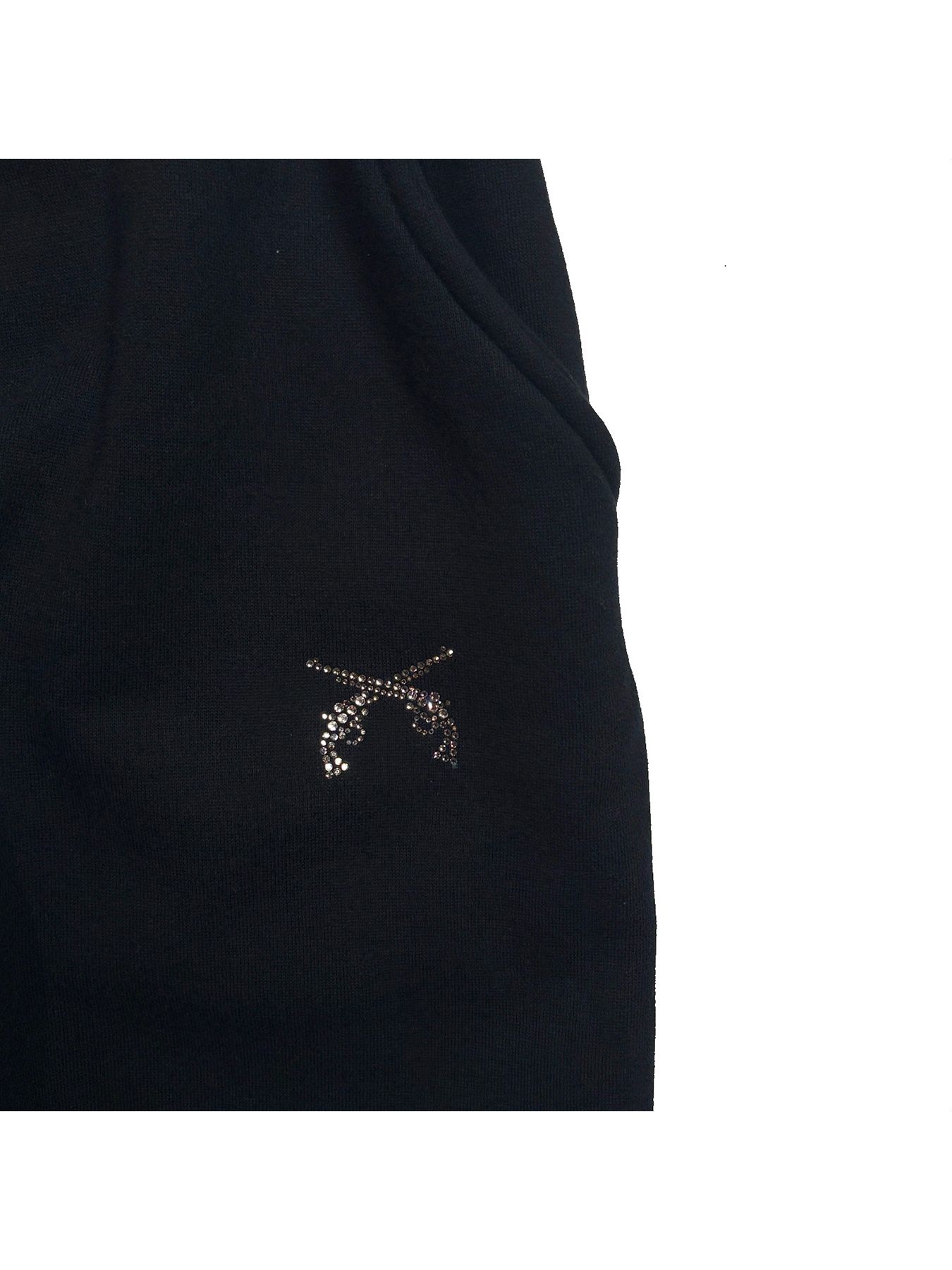【予約品 3月9日(月) 18:00 締切】CROSSGUN CRY SWEAT PANTS / クリスタルクロスガン スウェットパンツ  / ブラック