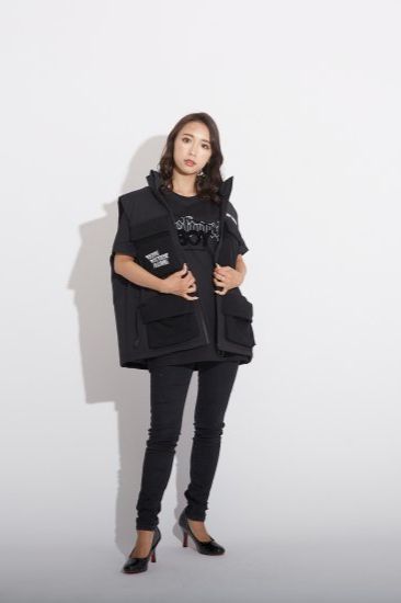 BOY EAGLE DOWN VEST/ ブラック 【BOY LONDON】