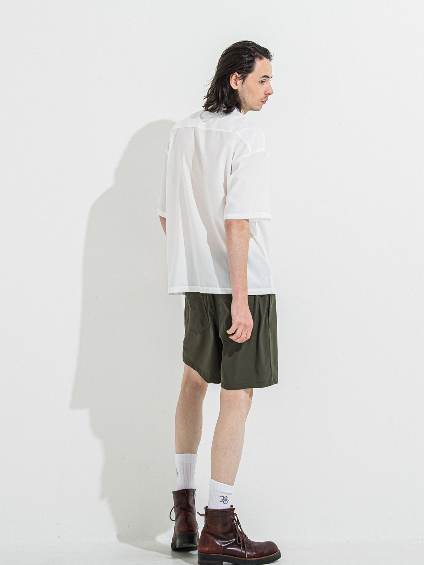 【予約品 】ZACK HALF SHIRT / ザックハーフスリーブシャツ / ホワイト
