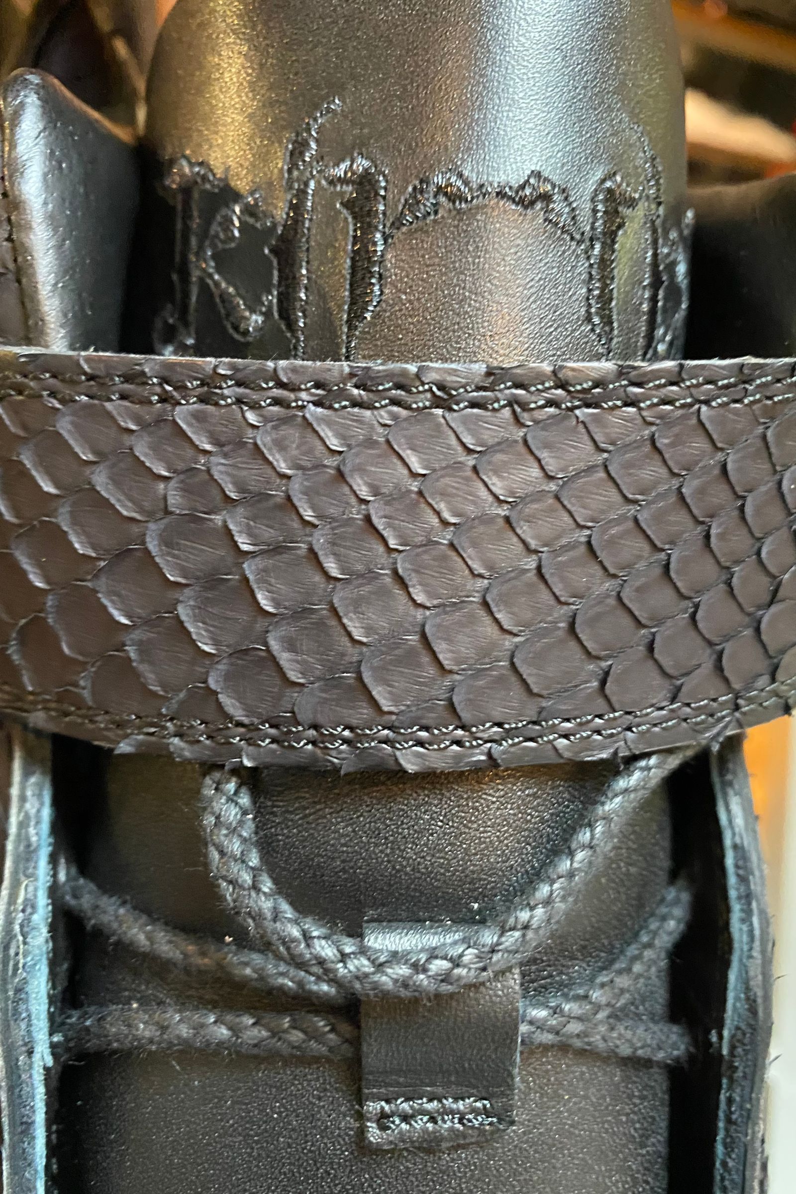 PythonCombination Sneakers スニーカー蛇 最上級モデル【kiryuyrik】
