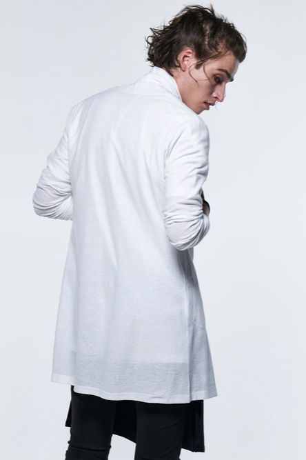 《予約品》 ShawlCardigan / ホワイト 【kiryuyrik】 2023年3月以降入荷予定