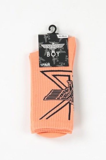 UK EAGLE SOX ソックス / ORANGE 【BOY LONDON】