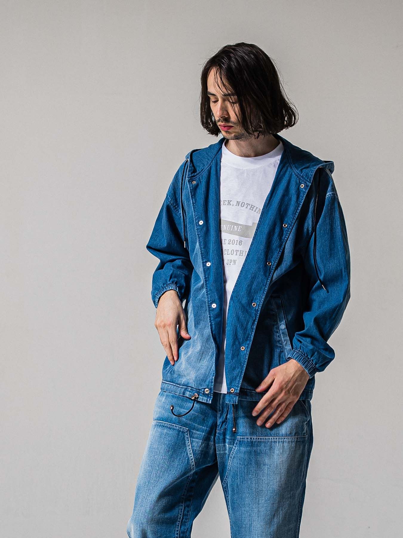 【予約品 11月16日(日) 締切】COACH HOODIE / コーチジャケットパーカー / インディゴ