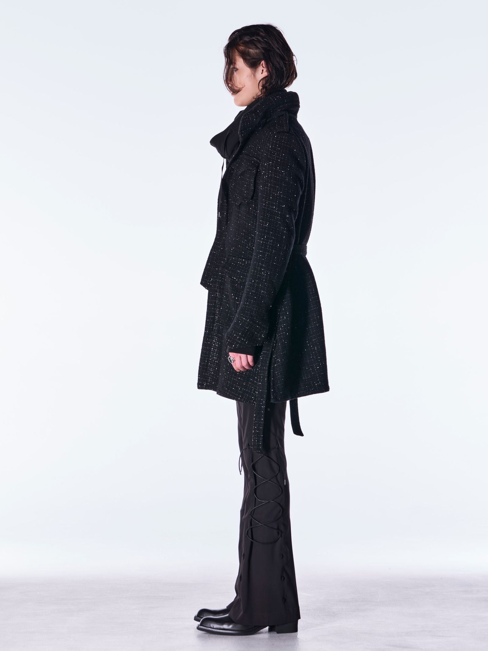 【予約品 6月29日(月) 締切】Tweed Long-M65 / ツイード ロングM65 / ブラック