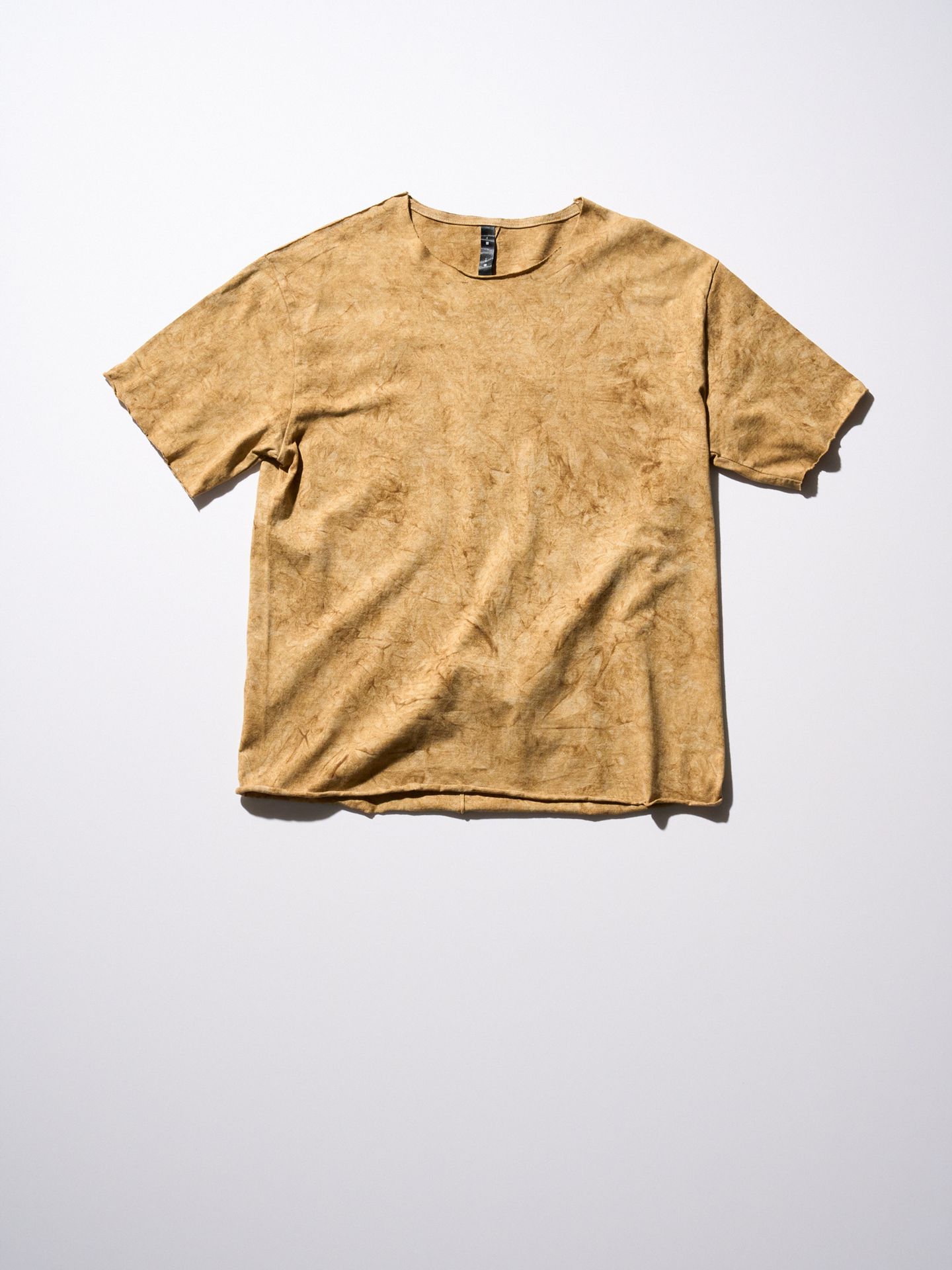 spec dye cut-off S/S  / Tシャツ / イエロー