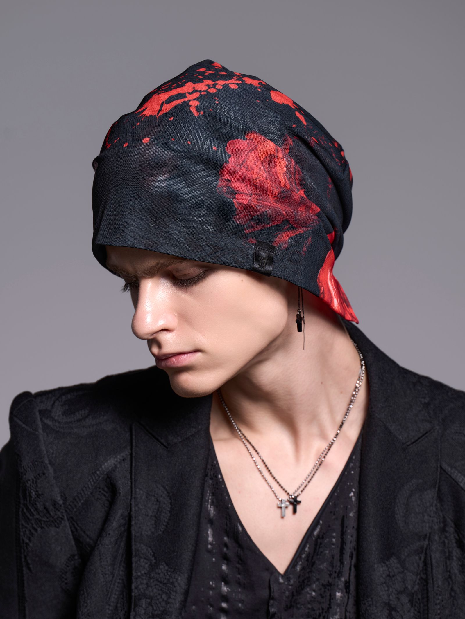 【予約品 1月4日(日) 締切】Cap / キャップ / ブラックフローラ