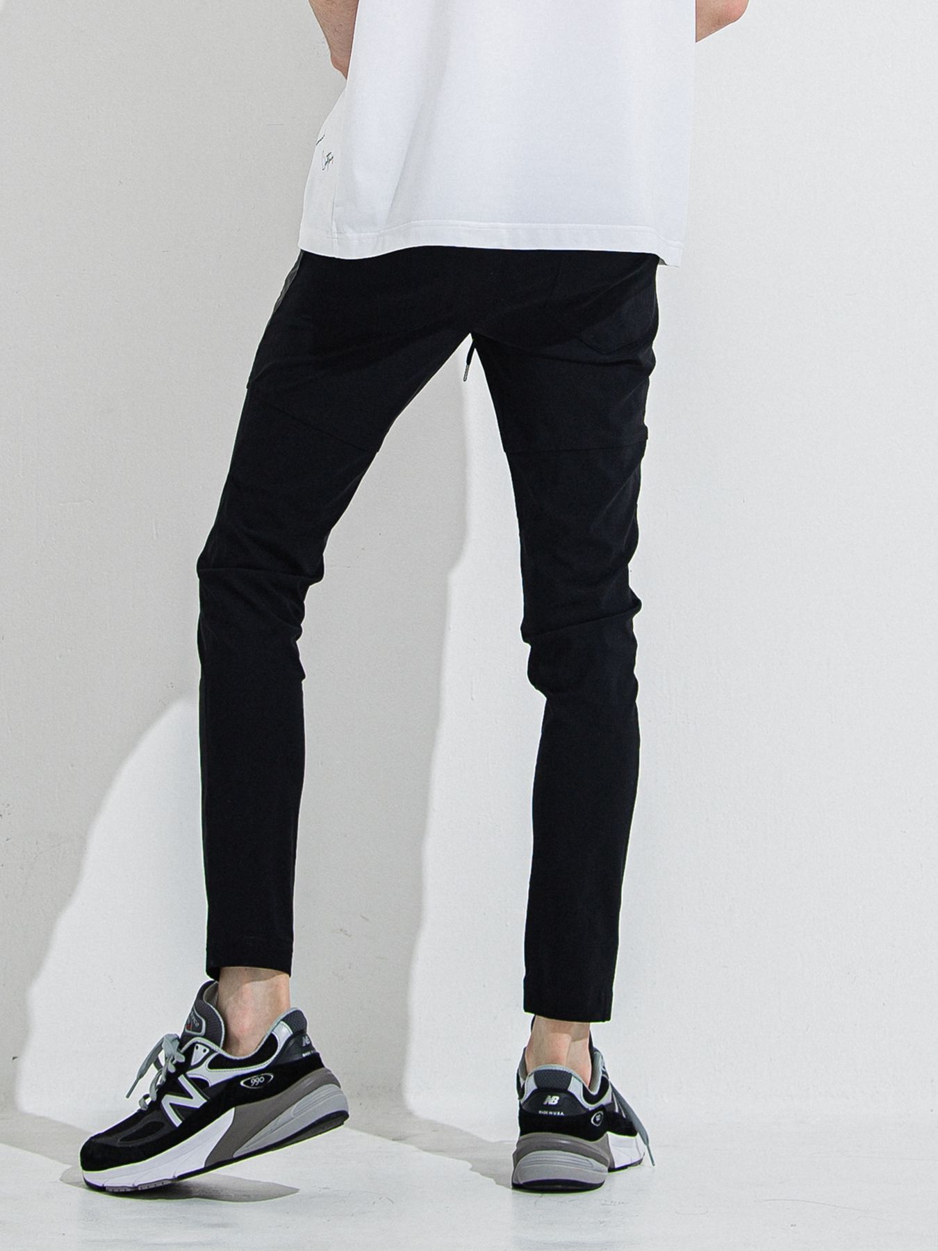 【予約品 】TYLER NYLON PANTS / タイラーナイロンパンツ / ブラック