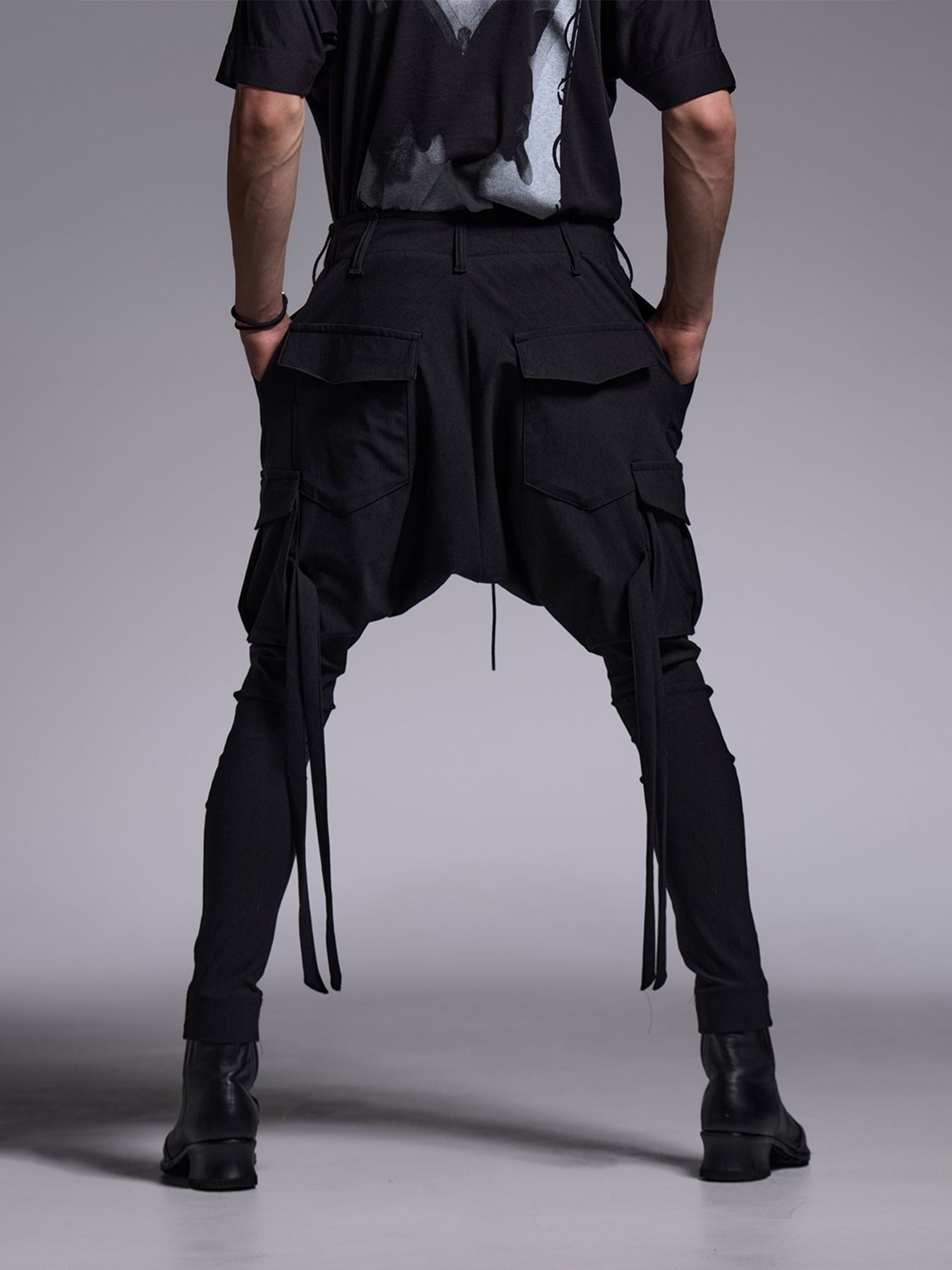 【予約品 1月4日(日) 締切】Sarrouel Pants / サルエルパンツ / ブラック