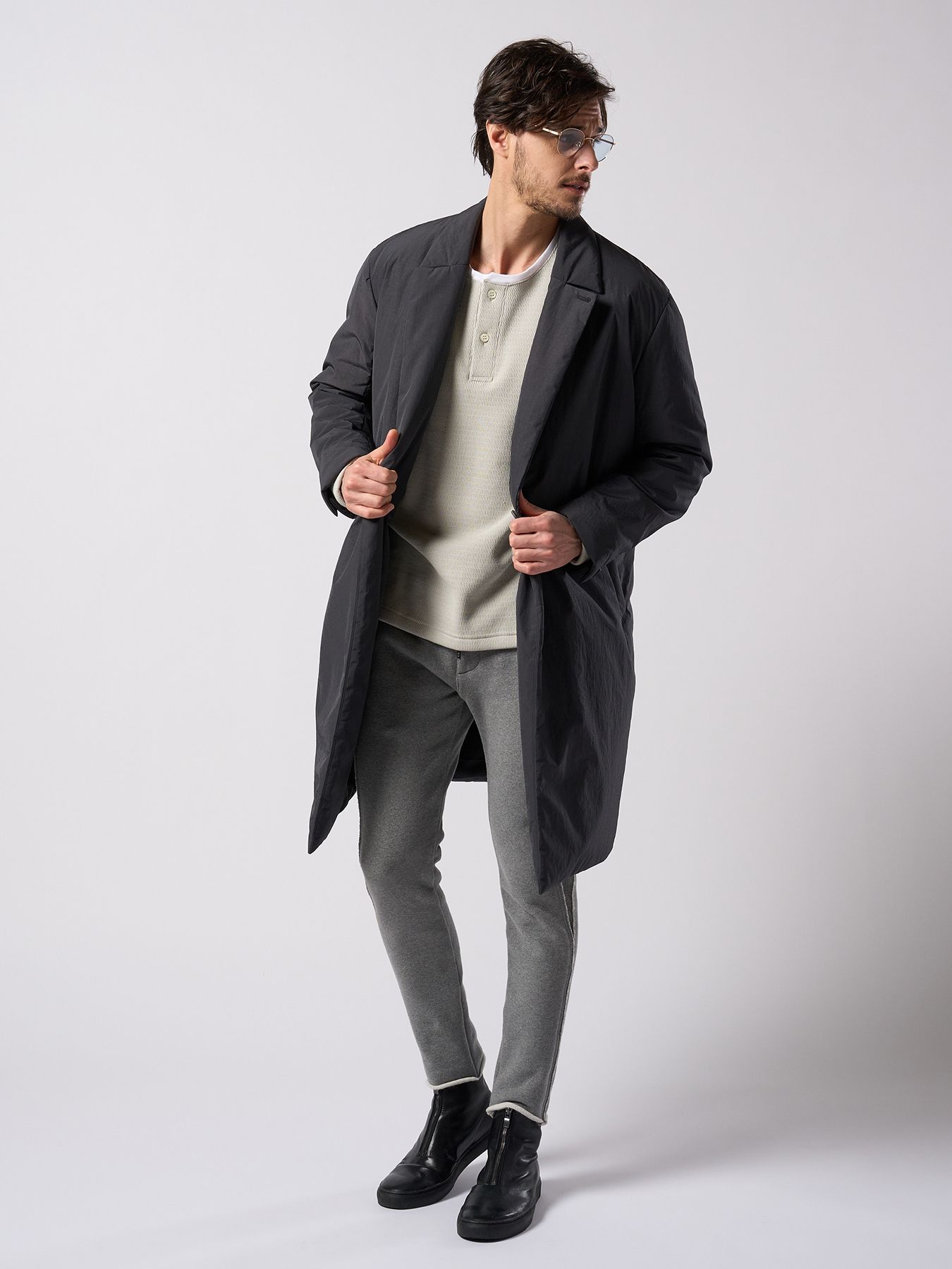 【予約品 4月19日(日) 18時締切】super urake seam pants / シームパンツ / トップグレー