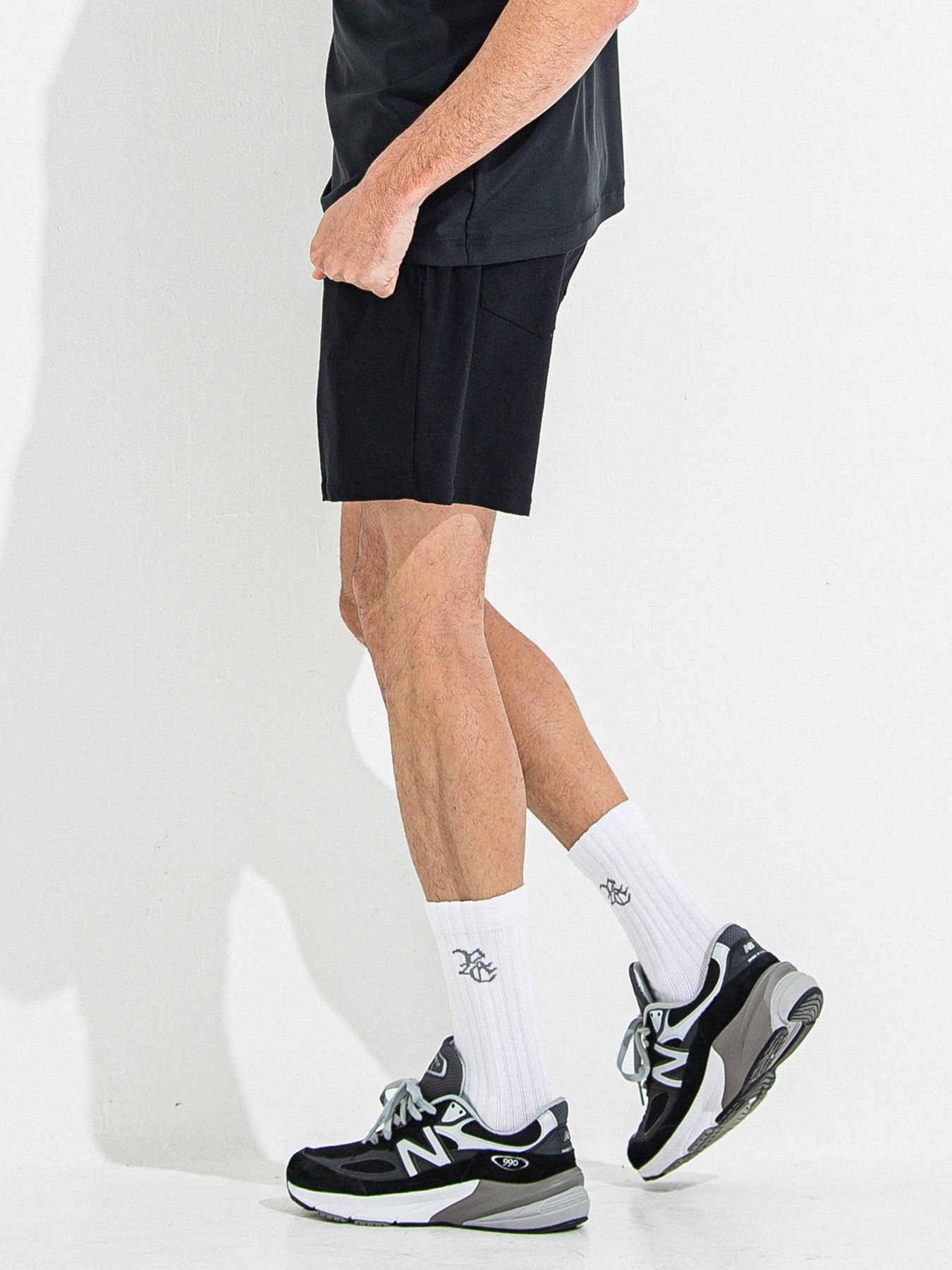 【予約品 】TV NYLON SHORTS / ティーヴィーナイロンショーツ / ブラック