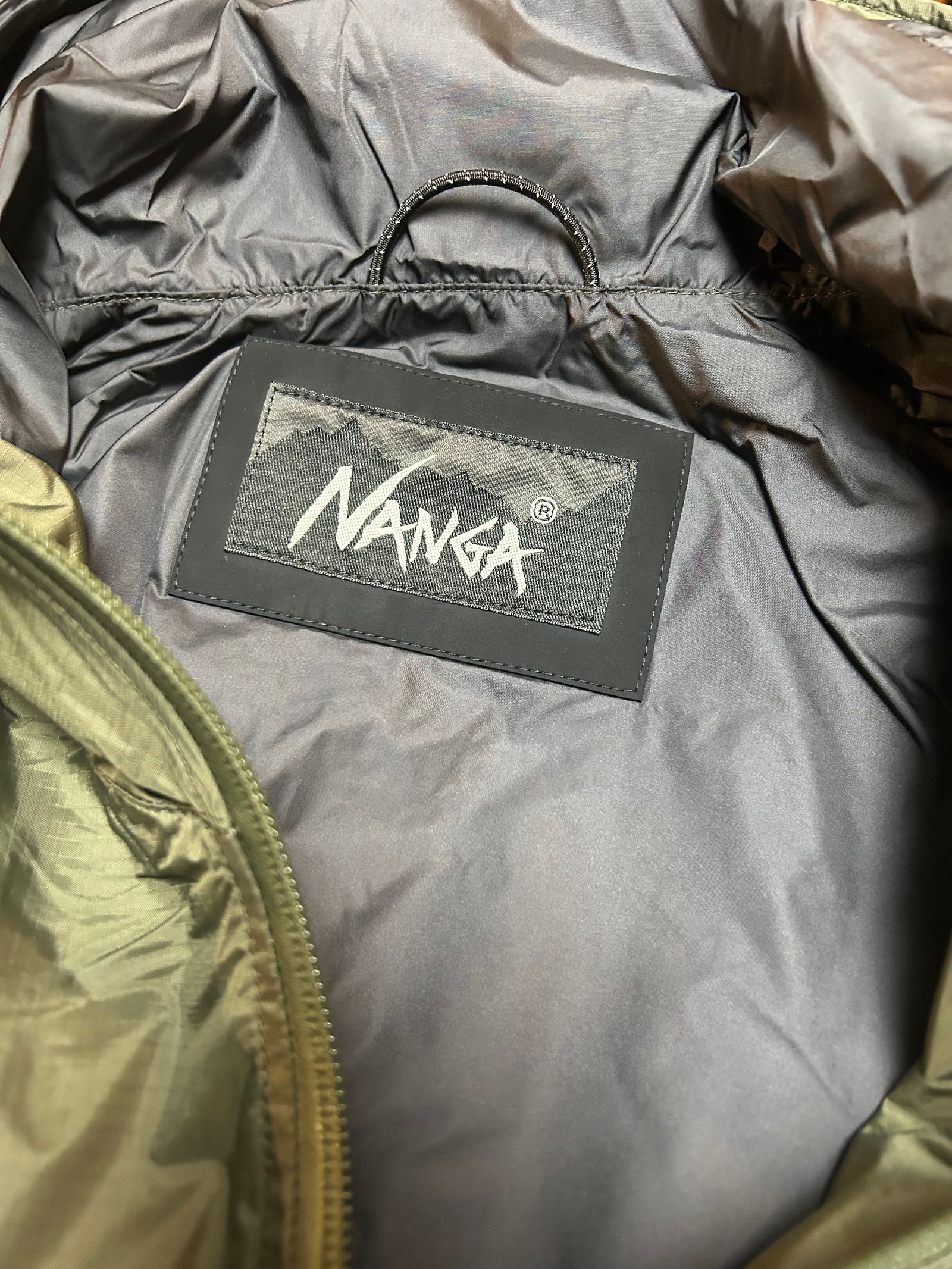 NANGA ×Grand PARK 別注オーロラシェルジャケット カーキ【Grand PARK】