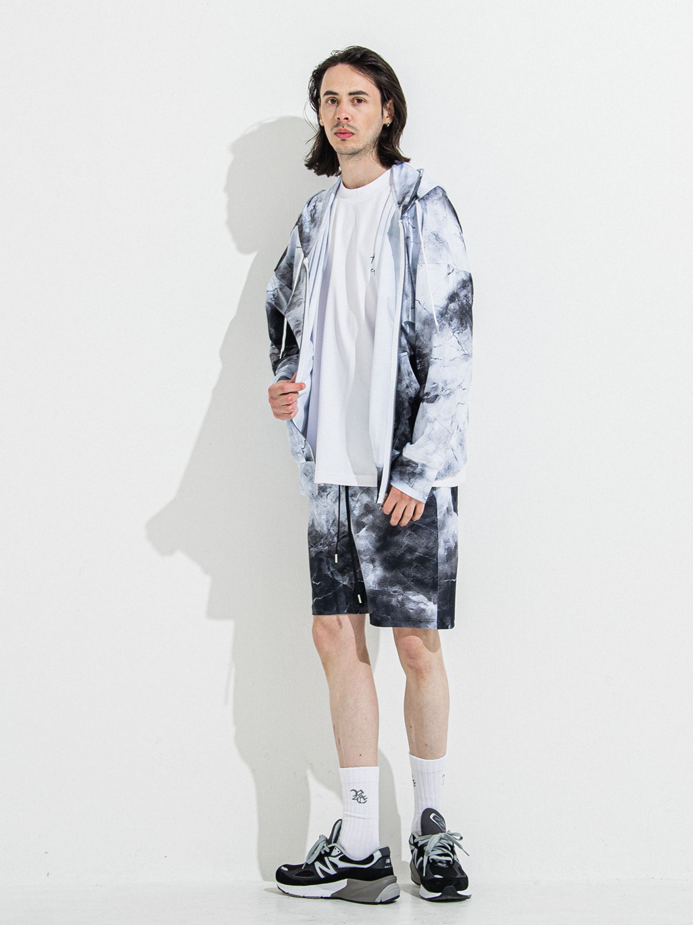 【予約品 】ID RASH OVER T / ラッシュガード IDオーバーサイズTシャツ / ホワイト