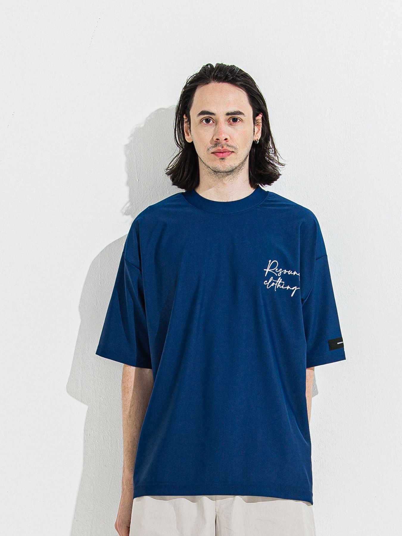 【予約品 】ID RASH OVER T / ラッシュガード IDオーバーサイズTシャツ / ネイビー