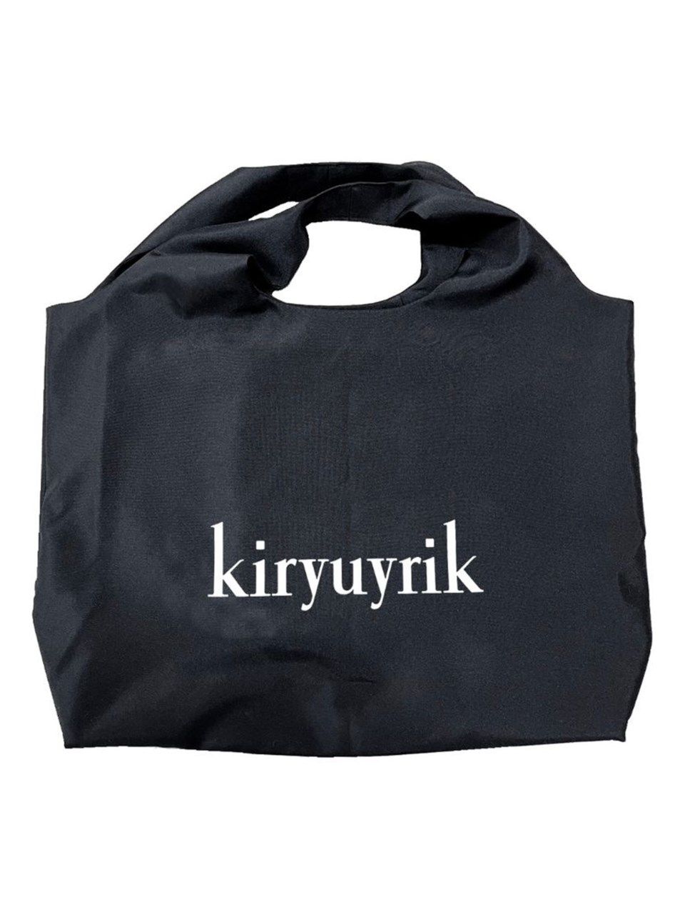 『予約品』限定45周年記念コラボファスナー開きPRESS BAG/プレスバック 白プリント【kiryuyrik×BRYAN】 6月上がり予定