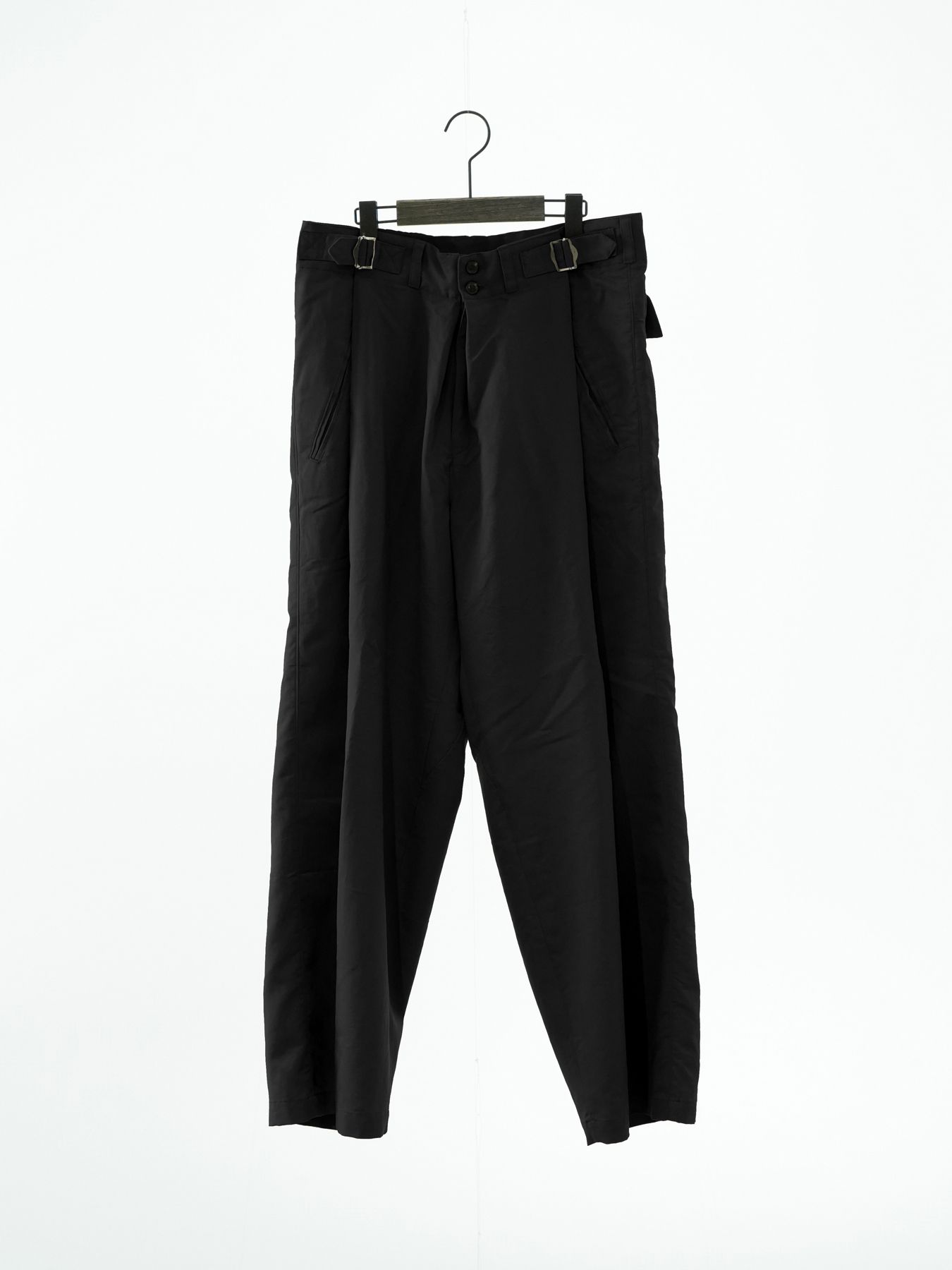 【予約品 2月1日(日) 締切】OVERTROUSERS / ボックスタックトラウザーズ / ブラック