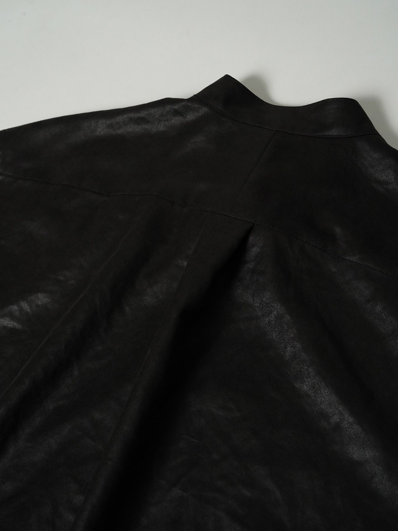 【予約品 7月5日(日) 締切】LUSTER OFFICERSHIRTS / ラスターオフィサーシャツ / チャコール