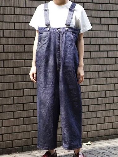 デニムビックオーバーオール made in Japan