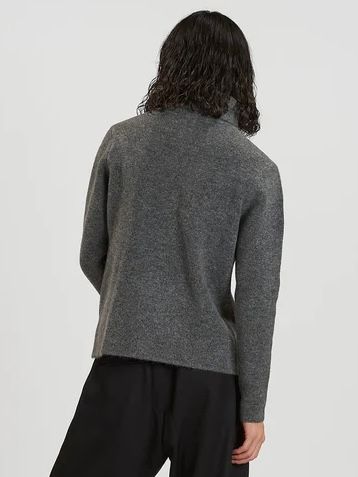 ジャカードニットタートルネック 857010-363K【NO ID.】