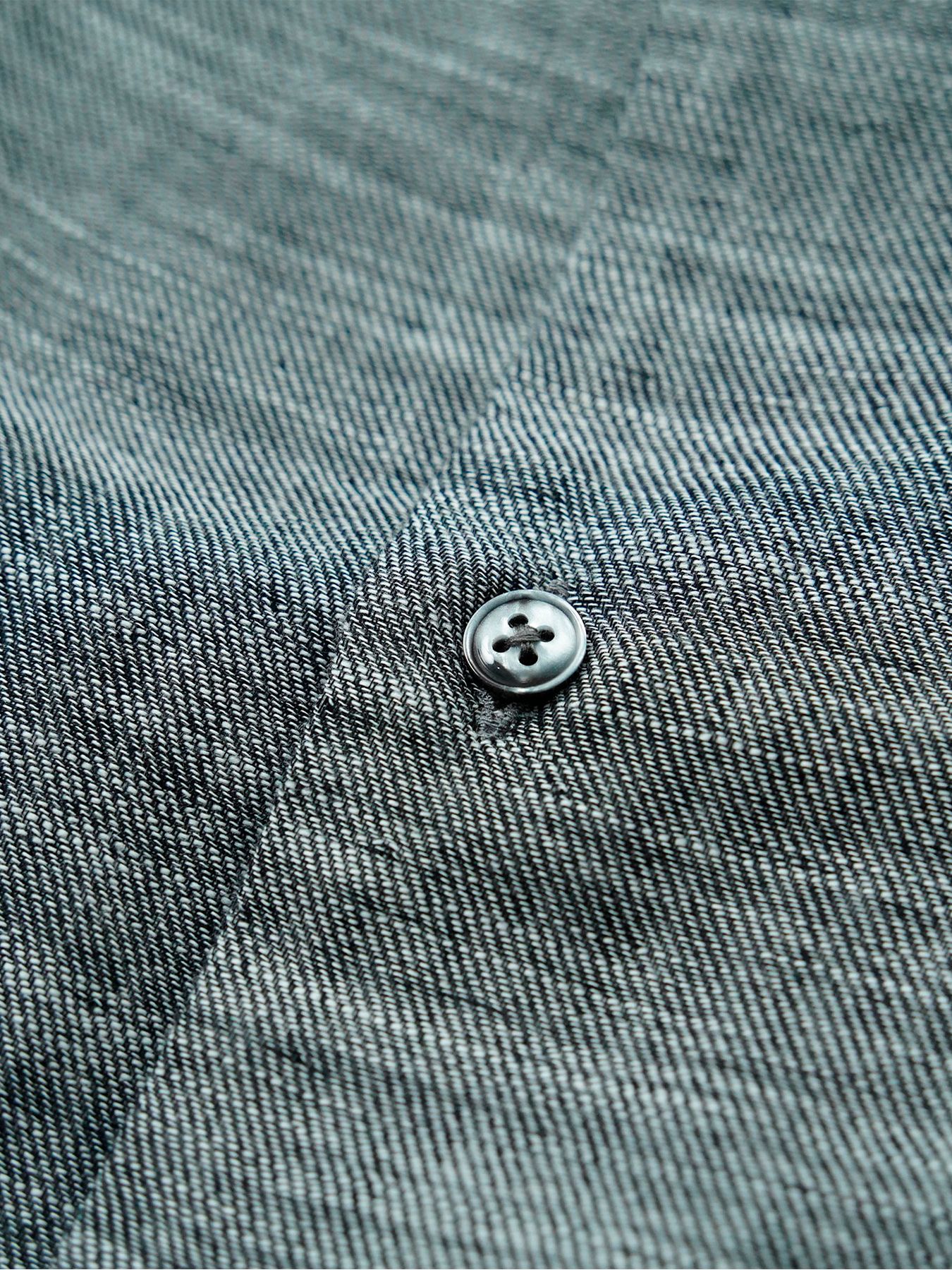 【予約品 11月9日(月) 締切】BACKSTRIPESHIRT / バックストライプシャツ / 杢グレー