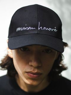 ベースボールキャップ / BaseBall Cap Adriana / Black メゾンオノレ パリ